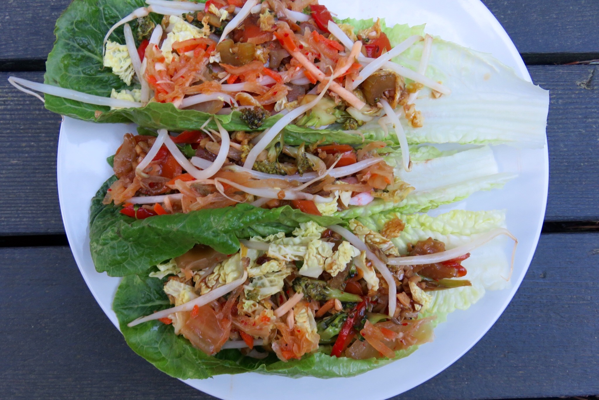 Kimchi Lettuce Wraps-2 Ways - Be Naturally Fit